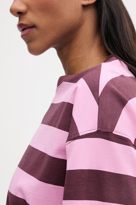 Marc O'Polo longsleeve damskie bawełniane 5000008218 bordowy