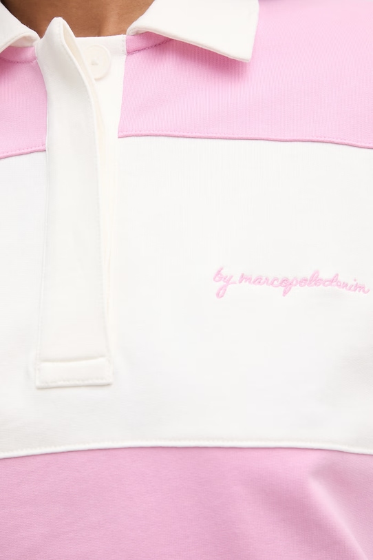 Marc O'Polo longsleeve damski bawełniany 5000008236 różowy