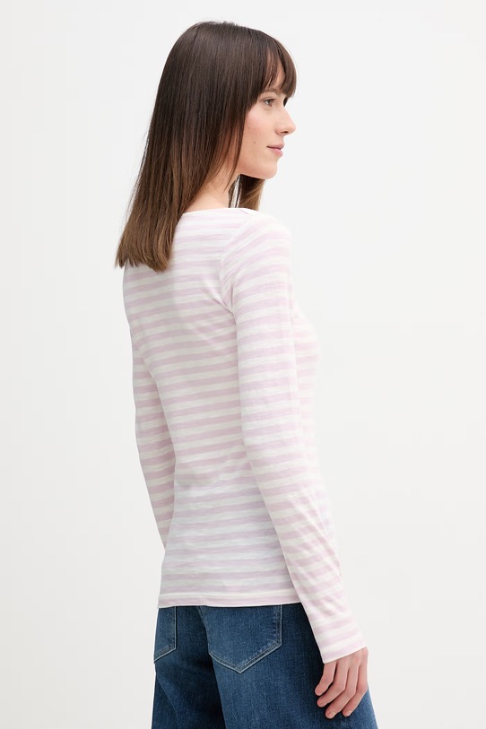 Odzież Marc O'Polo longsleeve bawełniany 5000013281 różowy