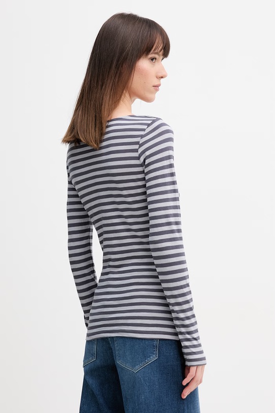 Odzież Marc O'Polo longsleeve bawełniany 5000013281 szary