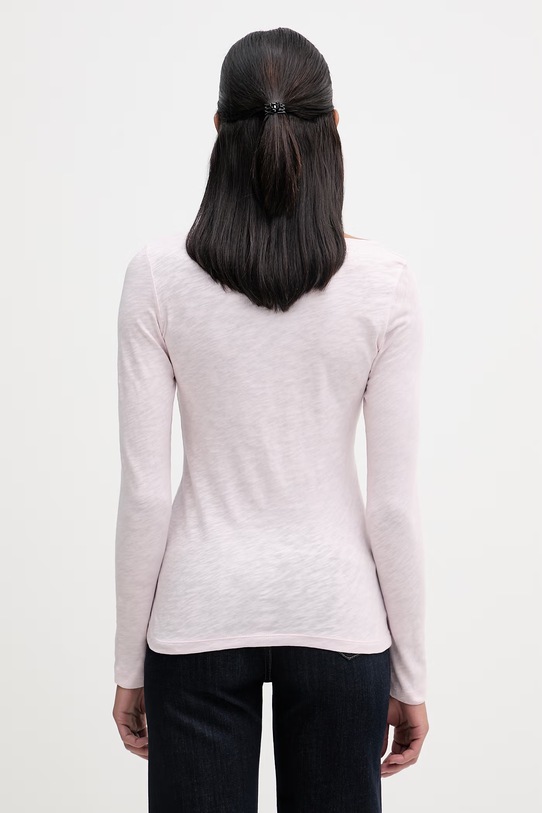 Odzież Marc O'Polo longsleeve damski bawełniany 5000013285 różowy