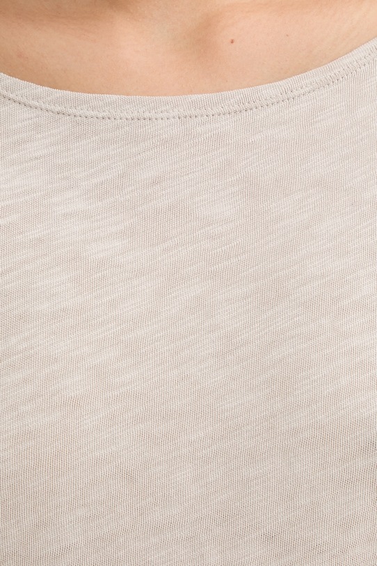 Marc O'Polo tričko s dlouhým rukávem dámské bavlněné 5000013285 béžová