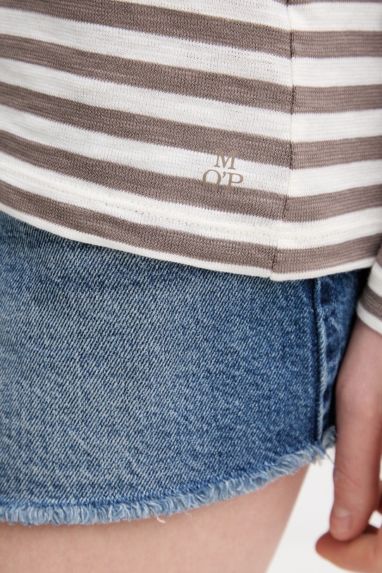 Marc O'Polo longsleeve bawełniany 5000013294 brązowy