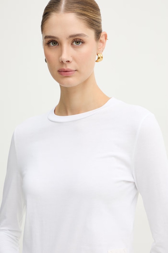 MAX&Co. longsleeve bawełniany MCOELLENI biały 2616971021200