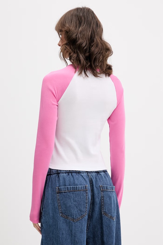 Odzież Vans longsleeve damski bawełniany VN000XDTFRQ1 różowy