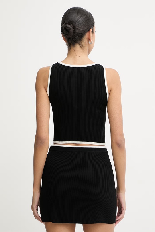 Odzież From Future top swetrowy damski wełniany WTO03607 czarny