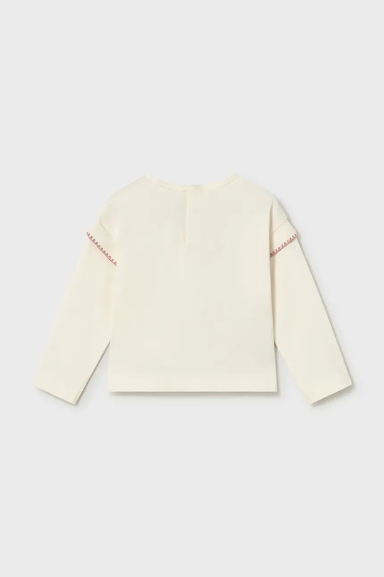 Otroška dolga majica Mayoral 1088.4G.Baby.PPY2 bela SS26