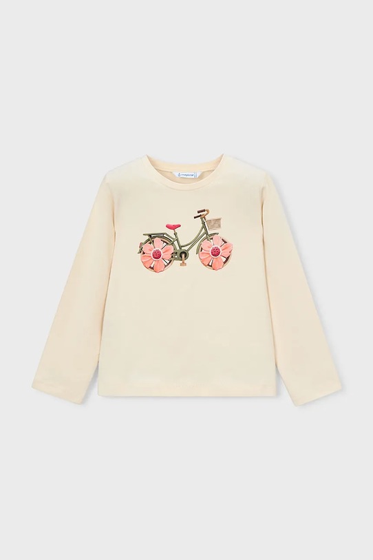 Παιδικό μακρυμάνικο Mayoral στάμπα μπεζ 3019.6G.Mini.PPY2