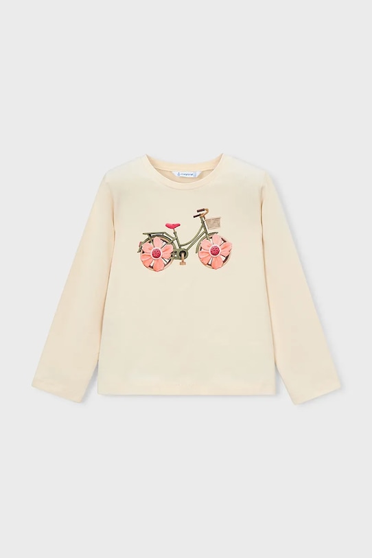 Παιδικό μακρυμάνικο Mayoral στάμπα μπεζ 3019.6G.Mini.PPY2