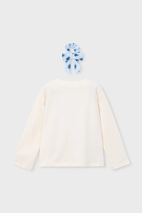 Παιδικό βαμβακερό μακρυμάνικο Mayoral 3020.6H.Mini.PPY2 μπεζ SS26