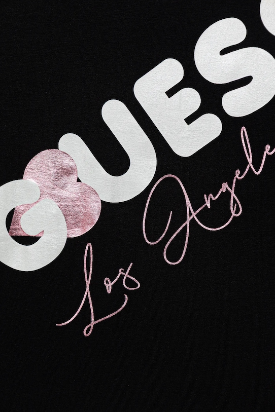Dziewczynka Guess longsleeve dziecięcy J6RI01.K6YW4.PPY2 czarny