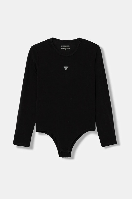 Guess body dziecięce aplikacja czarny J6RI15.K6YW4.PPY2
