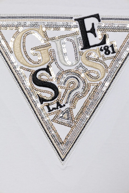 Dziewczynka Guess longsleeve dziecięcy J6RI16.K6YW4.PPY2 biały