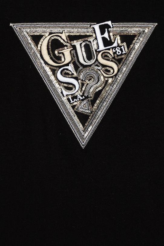 Dziewczynka Guess longsleeve dziecięcy J6RI16.K6YW4.PPY2 czarny