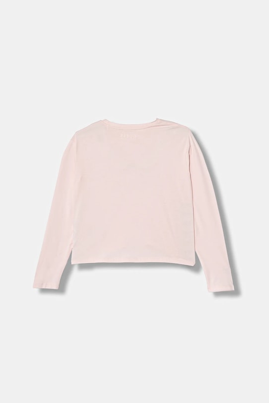 Guess longsleeve dziecięcy J6RI33.K6YW4.PPY2 różowy SS26