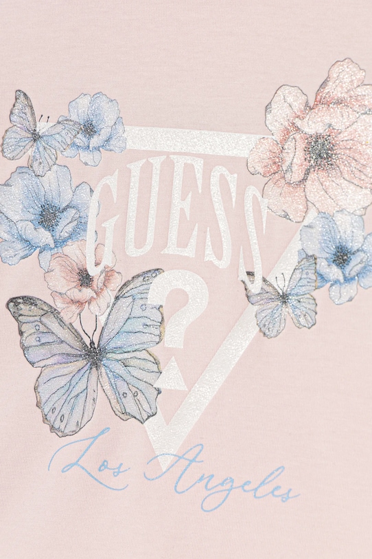 Dziewczynka Guess longsleeve dziecięcy J6RI33.K6YW4.PPY2 różowy