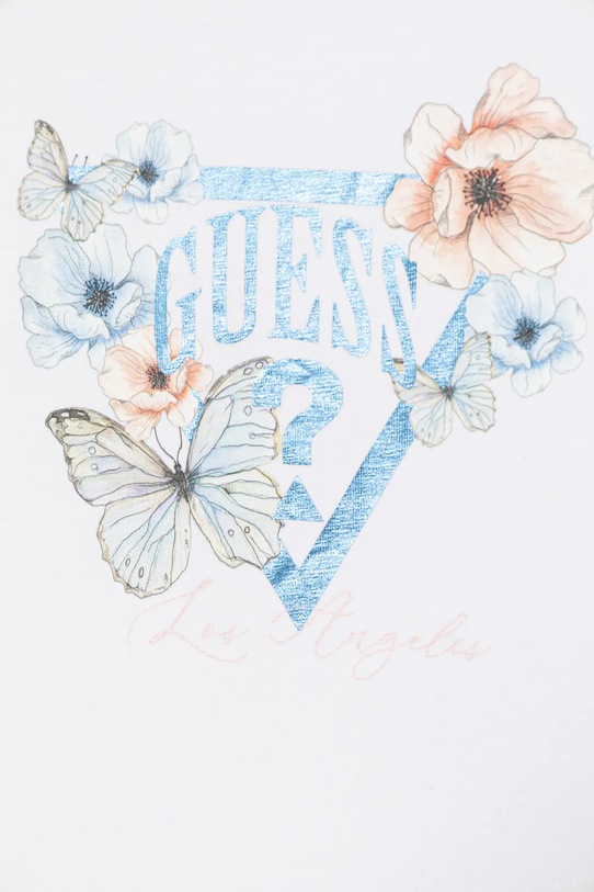 Dziewczynka Guess longsleeve K6RI22.K6YW4.PPY2 biały