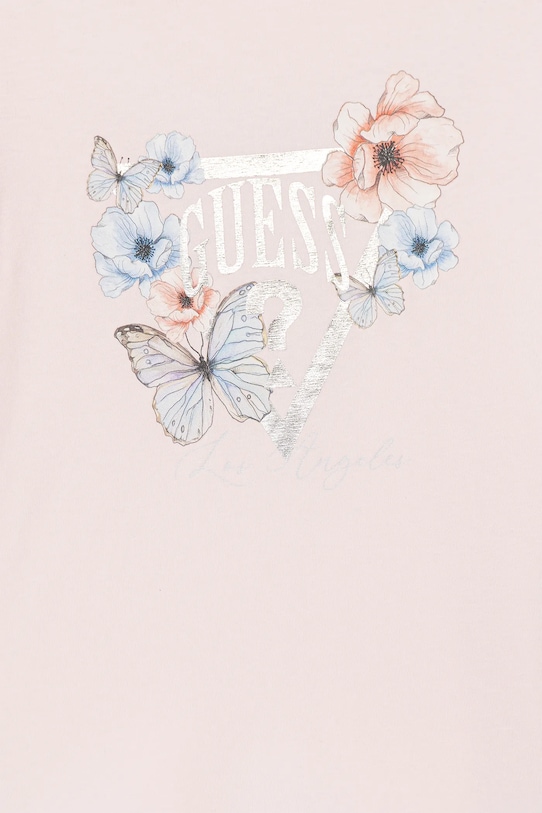 Дівчинка Лонгслів Guess K6RI22.K6YW4.PPY2 рожевий