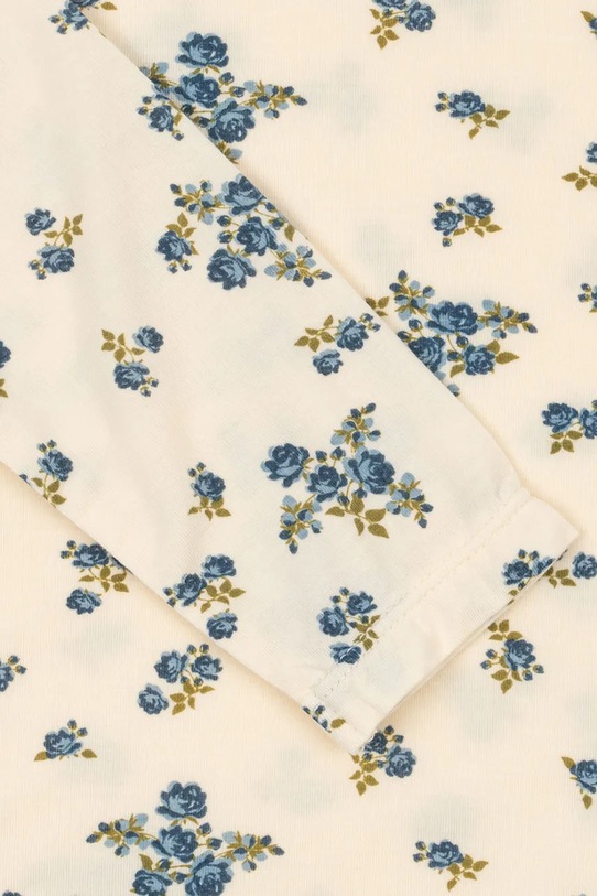 Konges Sløjd longsleeve dziecięcy MIMMI MODAL BLOUSE beżowy KS104991.PPY2