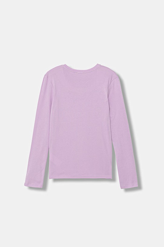 United Colors of Benetton tričko s dlhým rukávom detské bavlnené 3I9WC10S7.G.Stagionale fialová SS26