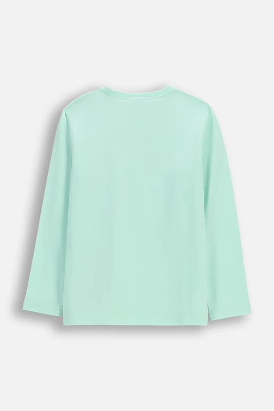 Dětské tričko s dlouhým rukávem Coccodrillo WC6143101VGA tyrkysová SS26