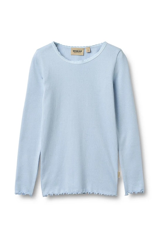 Wheat longsleeve dziecięcy z elastanem niebieski 0151.007