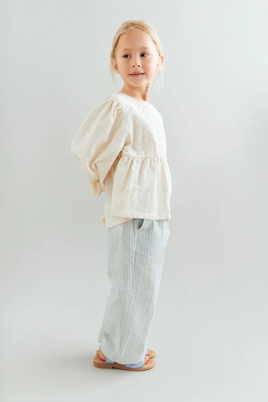 Wheat longsleeve dziecięcy bawełniany beżowy 0659.366.GOTS