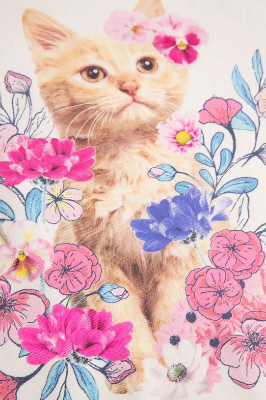 Coccodrillo tričko s dlhým rukávom detské s bavlnou béžová WC6143103FGK