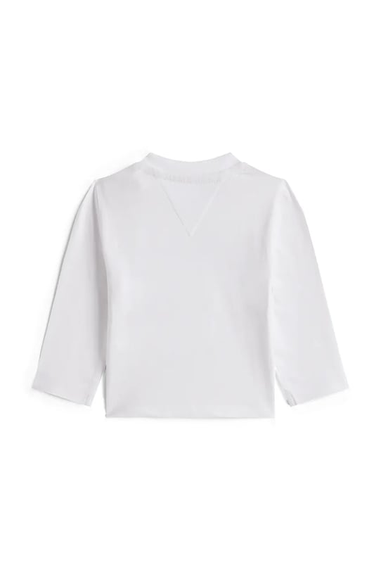 Tommy Hilfiger longsleeve niemowlęcy KN0KN02147.PPY2 biały SS26
