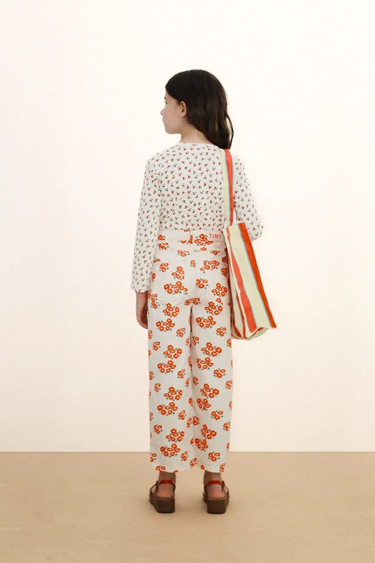 Tinycottons longsleeve dziecięcy TINY ROSES RIB KIDS JACKET SS26.098