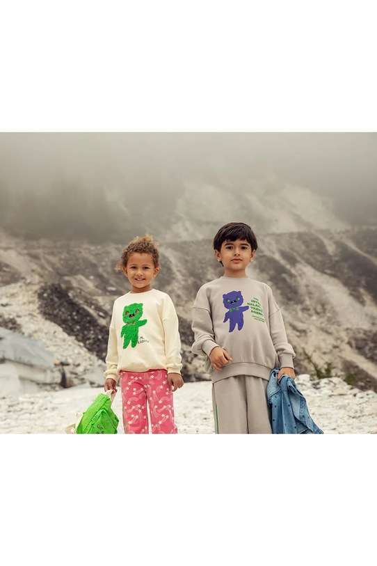 Mini Rodini bluza bawełniana dziecięca Alien travel agency 26220121