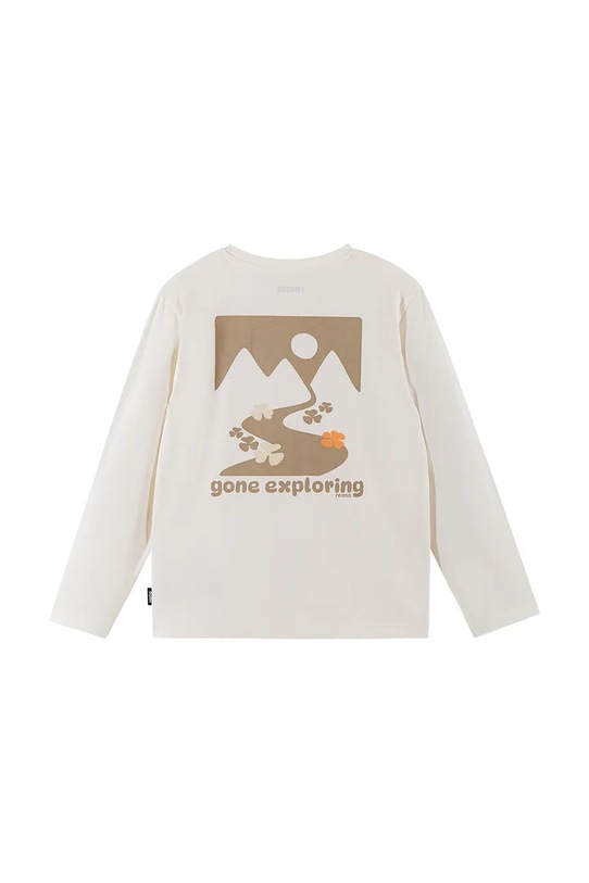 Chłopiec Reima longsleeve dziecięcy z bawełną Tosikiva 5200472A.PPY2 biały