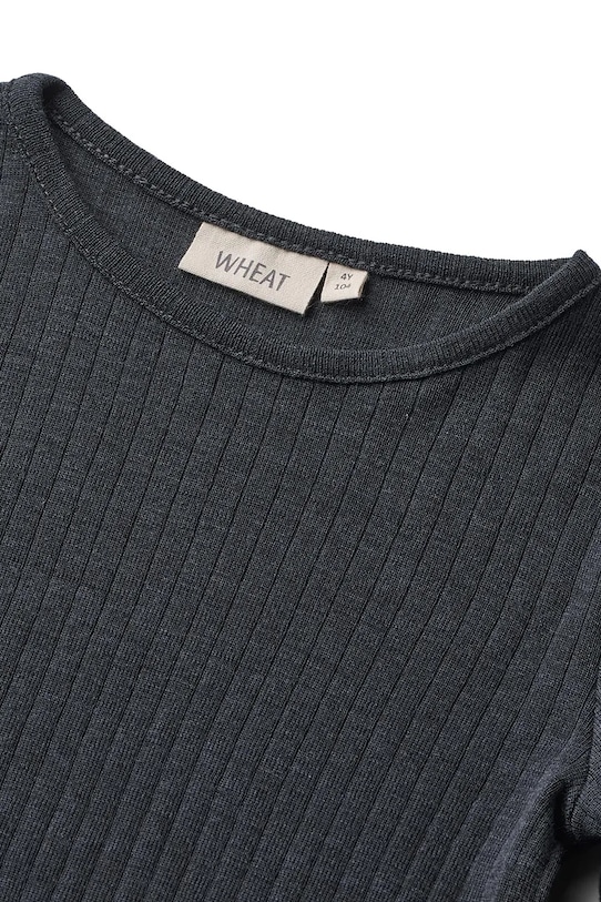 Chłopiec Wheat longsleeve z dodatkiem wełny dziecięcy 2157k.781 granatowy