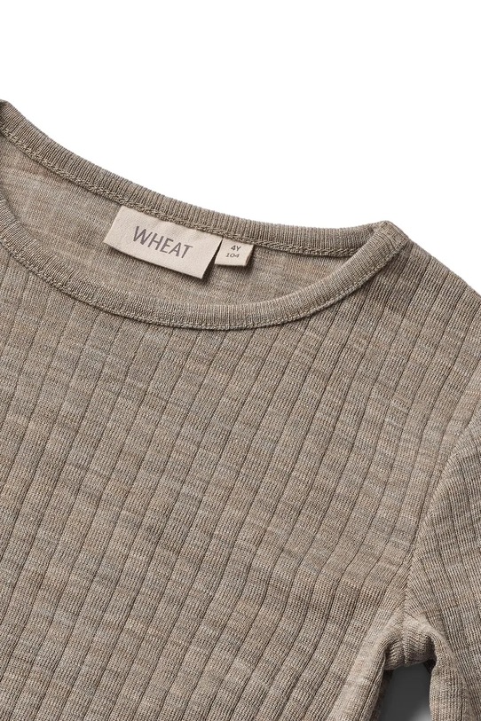 Chłopiec Wheat longsleeve z dodatkiem wełny dziecięcy 2157k.781 beżowy