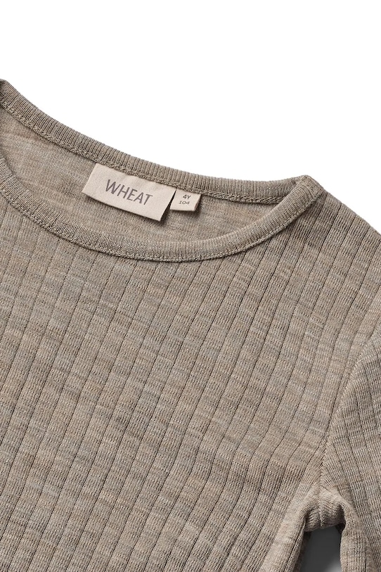 Chłopiec Wheat longsleeve z dodatkiem wełny dziecięcy 2157k.781 beżowy