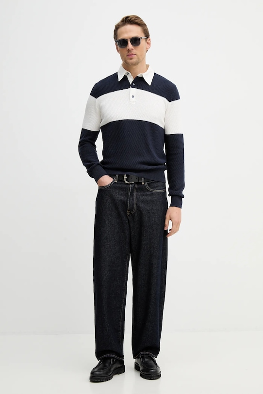 Πουλόβερ Guess KNOX M6RR31.Z3FB1 σκούρο μπλε SS26