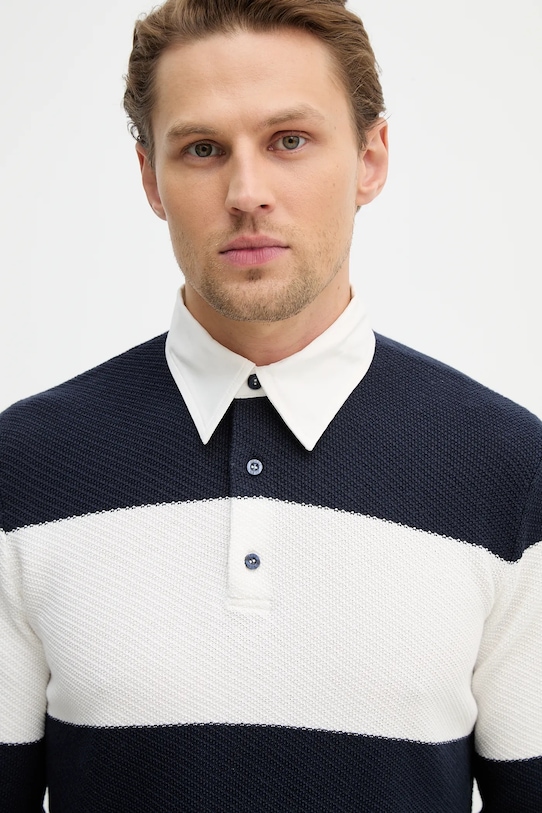 Πουλόβερ Guess KNOX σκούρο μπλε M6RR31.Z3FB1