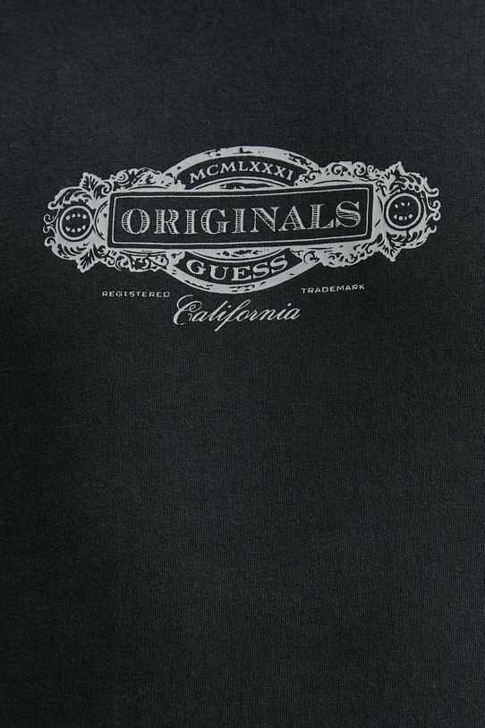 Guess Originals longsleeve bawełniany M6RI58.K8FQ4 czarny