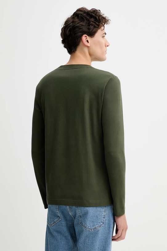 Odzież Marc O'Polo longsleeve bawełniany 620201252210 zielony