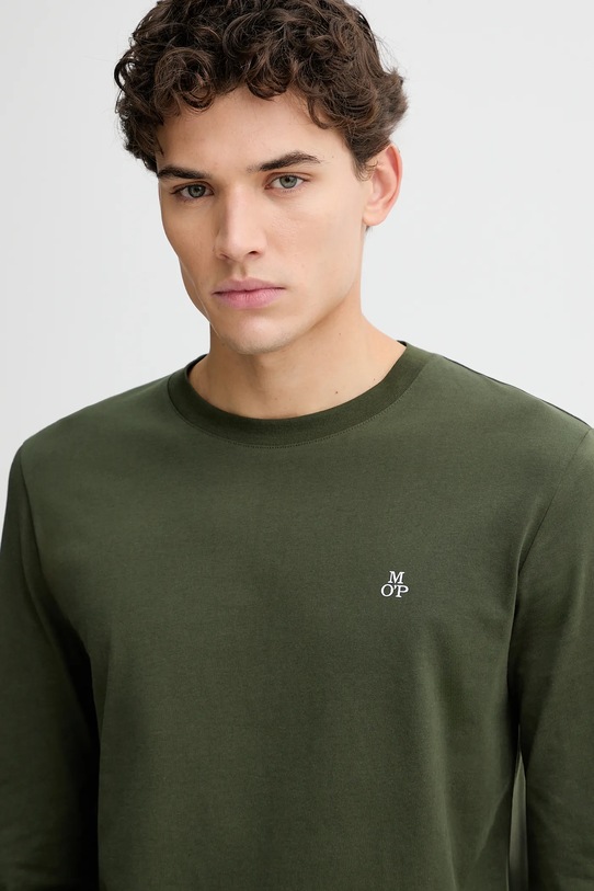 Marc O'Polo longsleeve bawełniany zielony 620201252210