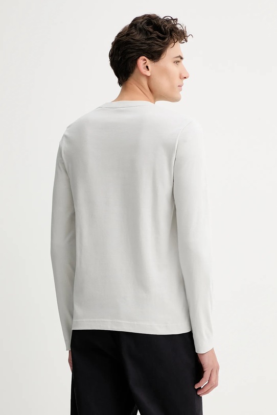 Odzież Marc O'Polo longsleeve bawełniany 620201252210 szary