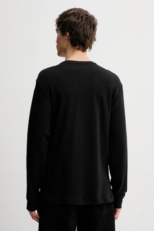 Odzież G-Star longsleeve bawełniany D26867.D976 czarny