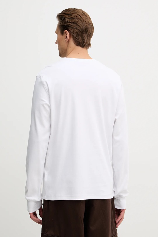 Odzież Diesel longsleeve bawełniany T-MADJUST-LS-TR A19967.0AIJU biały
