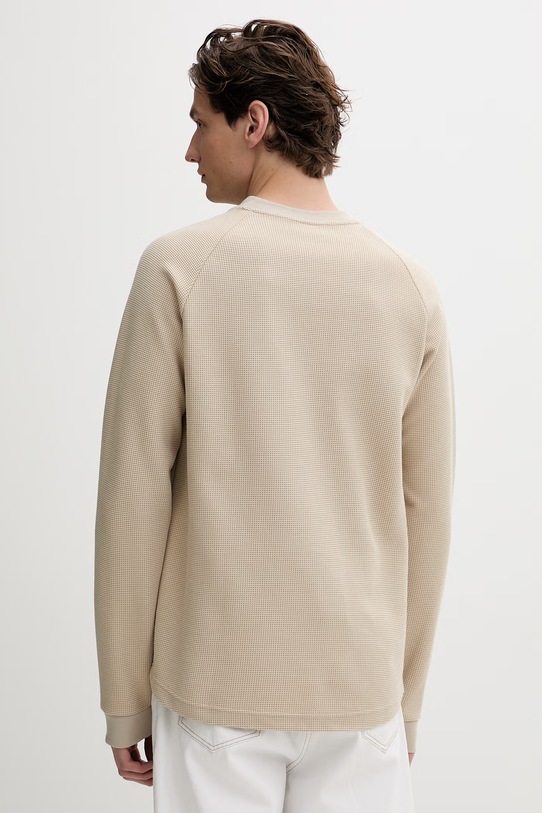 Oblečenie Tričko s dlhým rukávom adidas Originals KE1178 béžová