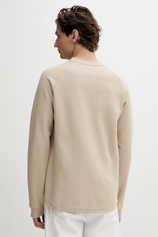 Oblečenie Tričko s dlhým rukávom adidas Originals KE1178 béžová