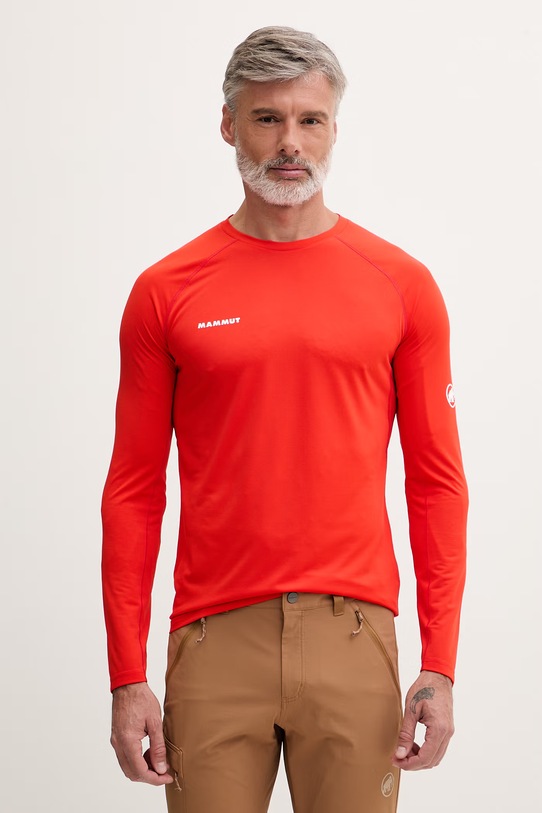 Mammut longsleeve męski Ducan czerwony 1016.02060