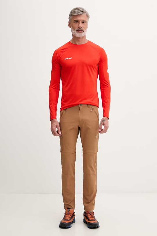 Mammut longsleeve męski Ducan 1016.02060 czerwony SS26