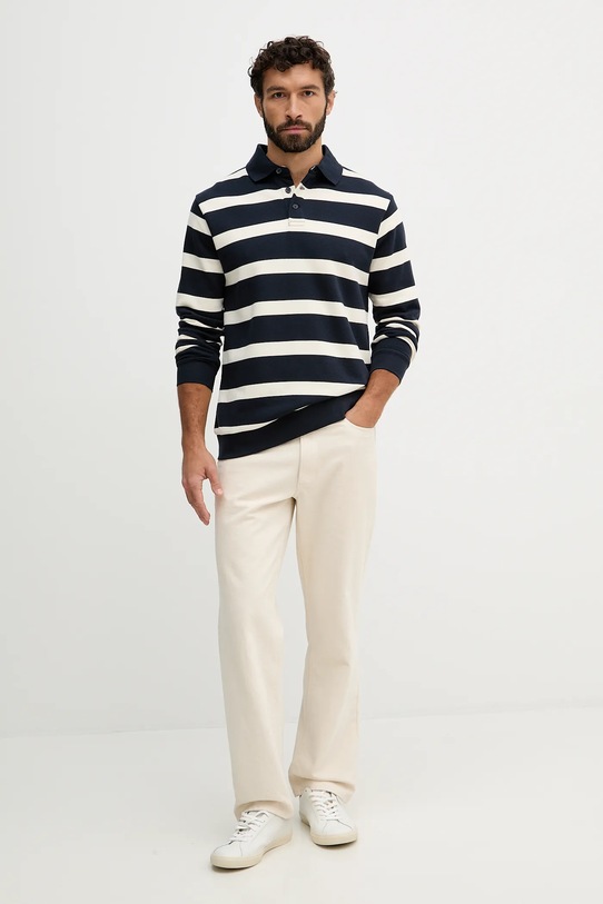 Lindbergh longsleeve 30.705205 granatowy SS26