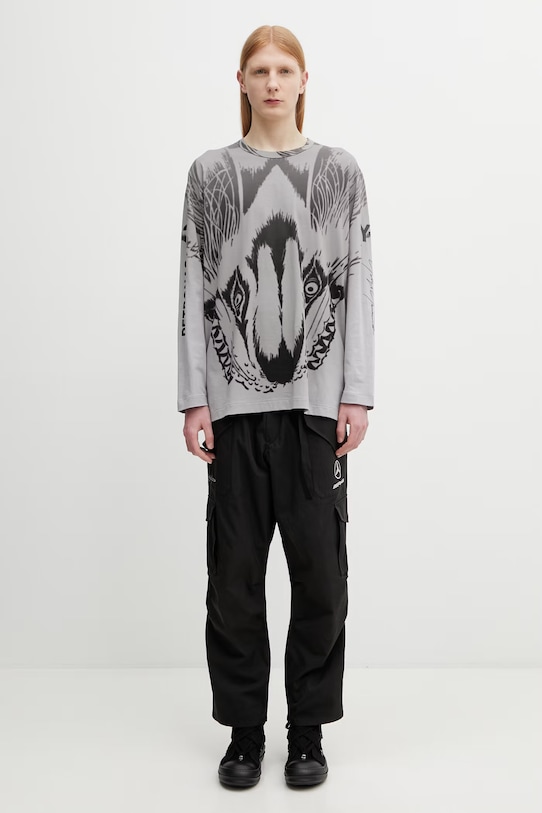Y-3 x F1 WOLF LS TEE longsleeve męski bawełniany KS7830