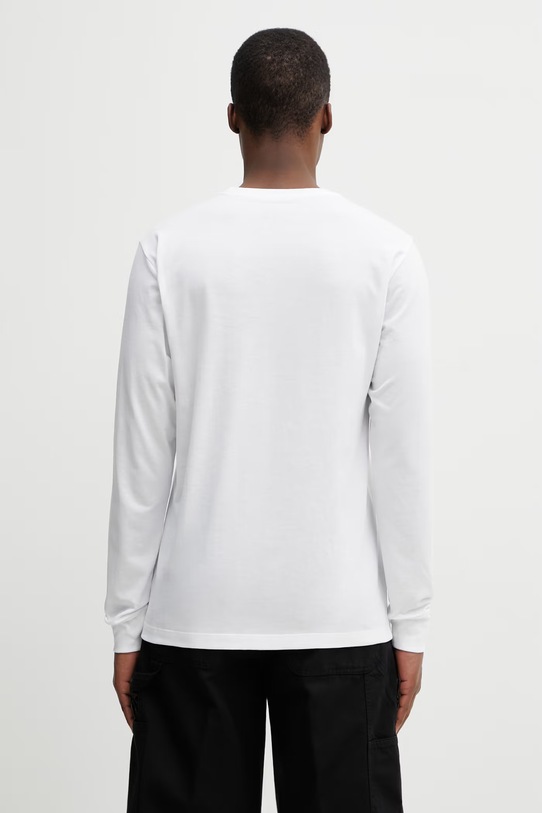 Odzież The North Face longsleeve Simple Dome NF0A8EU3FN41 biały